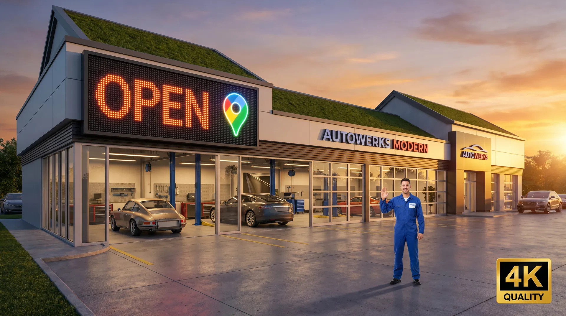 Auto shop Facebook marketing campaign